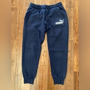 Men’s Puma Navy Blue Medium Joggers Pants